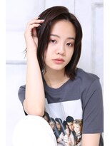 無垢(muku)&nbsp;切りっぱなし外はねボブＡ９