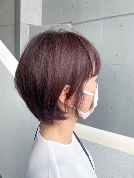 ミクラス 自由が丘(MICRAS) ショートウルフ/ピンクベージュ【自由が丘】