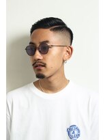 レンゲン(LENGEN)&nbsp;メンズかき上げニュアンスマッシュサイドパート韓国マッシュ