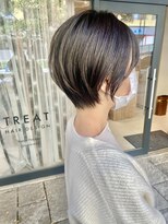 トリート 海浜幕張店(TREAT)&nbsp;絶壁解消ショートボブ_海浜幕張