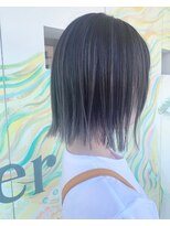 ヘアー アトリエ エゴン(hair atelier EGON)&nbsp;切りっぱなしボブ