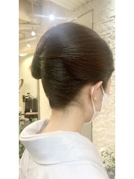 エイム 下北沢(aim) ヘアセット 七五三 お母様