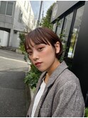 【矢後あやこ】耳かけショートボブ/ナチュラルショート