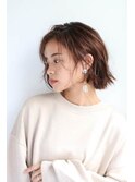 大人クール/切りっぱなしボブ