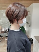 ラロ(raro) ショート　ベージュカラー　ケアカラー　髪質改善