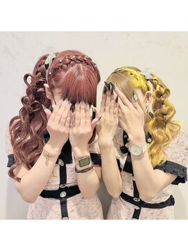 ヘアセット アリエス 新宿駅前店(aries) あみかちゅハートサイドポニー♪