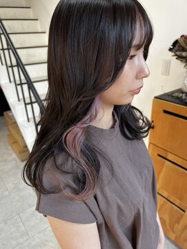 ノア(noa.) #淡くて可愛いベビーピンクのイヤリングカラー♪