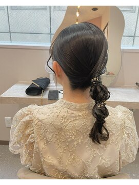 ミラ(Mila) 艶々ポコポコアレンジタイトアレンジ♪