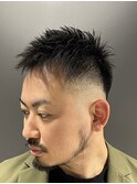 スキンフェードBARBERスタイル