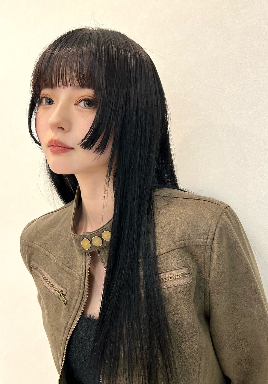 黒髪 ロング 人毛 切りたて 2024夏黒髪×ロングがダサ見えしない！ポイント4つ＆髪型・アレンジ25