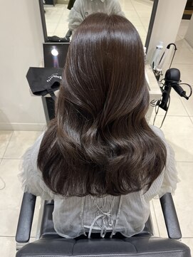 ユーフォリア 銀座本店(Euphoria) 【アッシュグレージュ】ブリーチなし 似合わせ 透明感