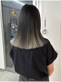 【loje】シルバーグレー/デザインアンブレラカラー