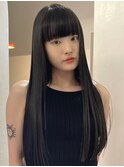 【SHO STYLE】モード黒髪ロング