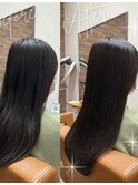 髪質改善ストレート