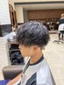 【2回目以降メンズ限定】カット＋パーマ＋シルクトリートメント