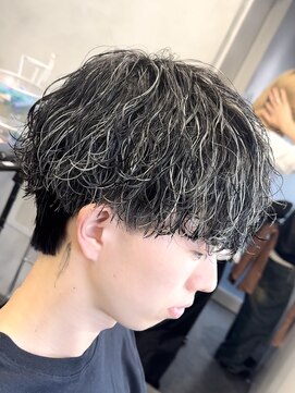 フィフスパーク(fifth PARK) 渋谷メンズハイライトメンズメッシュマッシュウルフパーマ