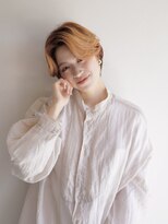 ヘアサロン セロ(Hair Salon SERO)&nbsp;【セロ姫路】センターパート_ハンサムショート