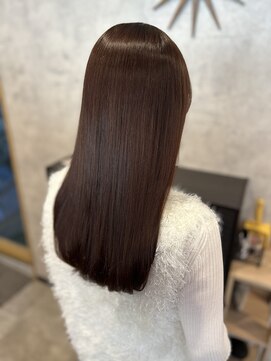 エスト(est) ショコラブラウン 髪質改善カラー【新宿スタイル】