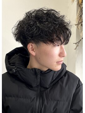 ネクストフォーヘアー(NEXT for hair) 緩め波巻きマッシュ