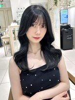 フォルテ 草薙店 韓国巻き 髪質改善トリートメント ブルーブラック?