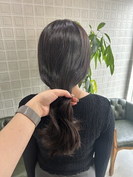 ボアップ 新居浜店(boappu) 暗髪とゆる巻きで大人っぽい女性に♪