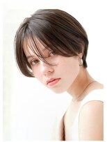 トリッカ 銀座(tricca)&nbsp;20代30代40代小顔カットマッシュショートボブイメチェン暗髪