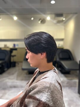 ソイクフ 四条大宮店(SOY-KUFU) 20代30代40代◎MENS’HAIR韓国マッシュブルーブラック
