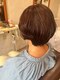 アズミー 自分らしく(As.me)の写真/骨格や生え癖を見極めたカットで、伸びてきてもまとまりやすい◎あなただけのショートスタイルをご提案！