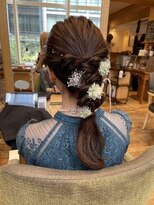 バイオレット 横浜店(Violet)&nbsp;韓国風ゆる編み×大人可愛いヘアセット