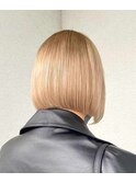 似合わせカットメルティカラー着物フェミニンロング