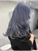 【ハイトーンカラー】ブルーシルバー