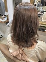 セライロ 千葉(celilo)&nbsp;シフォンベージュ ミディアムレイヤー【momoka】