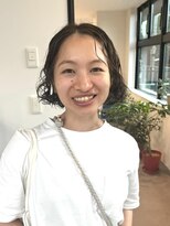 ナループロア ハチ(Nalu pu loa hachi)&nbsp;ボブパーマ/黒髪パーマ/切りっぱなしボブ/ショートボブ