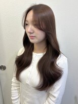 ボタン ハカタ(VOTAN hakata)&nbsp;【votan坂本早苗】レイヤーカット/ブラウンカラー/長め前髪