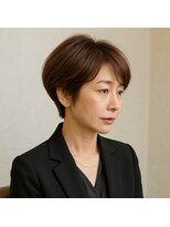 スープレックス ヘアーデザイン(SOUPREX HAIR DESIGN)&nbsp;SOUPREX大人エレガントショート　20代 30代 40代 50代 60代