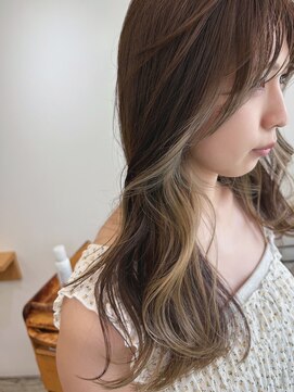 レル(lelu) ベージュベージュ/フェイスフレーミング