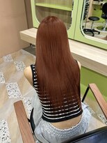 イオエ 西梅田(ioe)&nbsp;ブリーチなしカラー／髪質改善/ミルクティーベージュ/小顔へア