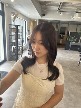 ナンバー(number+) レイヤーカット/ラベンダーカラー/ヨシンモリ