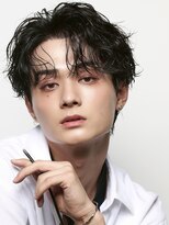 オーシャントーキョー 原宿(OCEAN TOKYO)&nbsp;波巻きパーマメンズツイストスパイラルパーマセンターパート