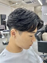 グロップ 町田(GLOP)&nbsp;簡単に出来る毛流れニュアンスパーマ/メンズパーマ