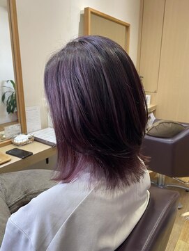 エム インターナショナル 白岡 キュート(EMU international CUTE) 白髪染めも可☆ピンクバイオレット