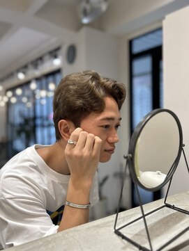 ミリー 梅田店(milly) シルバーベージュメンズカラー