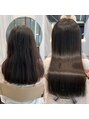 リンヘアー 表参道(RIN hair) 広がりやパヤパヤ毛もクセ。美髪縮毛矯正で扱いやすく出来ます!