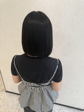 ルイマダーナ 栄店(LOUIMADNA) ［短くてもまとまる]トレンドボブ×縮毛矯正【中島】