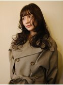 20代大人美人ブリーチなし透明感ブラウンロングレイヤー