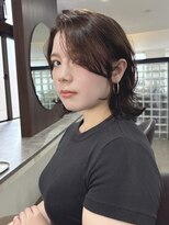 ヴィヴカウンター(VIVE counter) ブラウングレージュ,かきあげバング