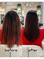 シゲ 自由が丘店(SHIGE)&nbsp;乾かすだけでまとまる地毛風髪質改善ストレート40代50代縮毛矯正