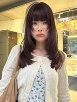フィルムス 大阪本町(FILMS) ミルクティーブロンド/ワンホンレイヤー/韓国巻き/顔周りカット