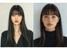 縮毛矯正+マイクロバブル￥12,900