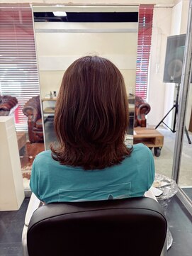サウンドヘアデザイン(sound hair design) ミディアムレイヤー